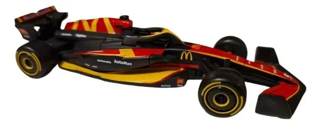 Miniaturas Carro Formula 1 Mc Donalds F1 O Filme 1/43 Kit Cor Preto