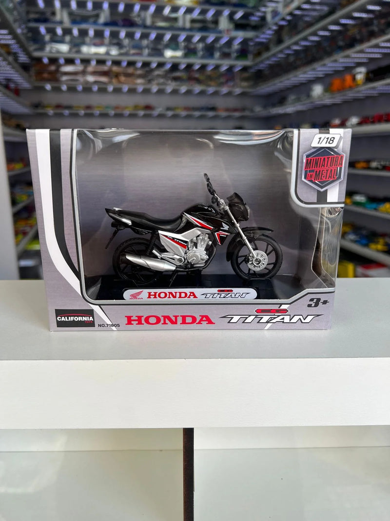 Moto Honda CG Titan 160 (2016) - Preto - California Toys