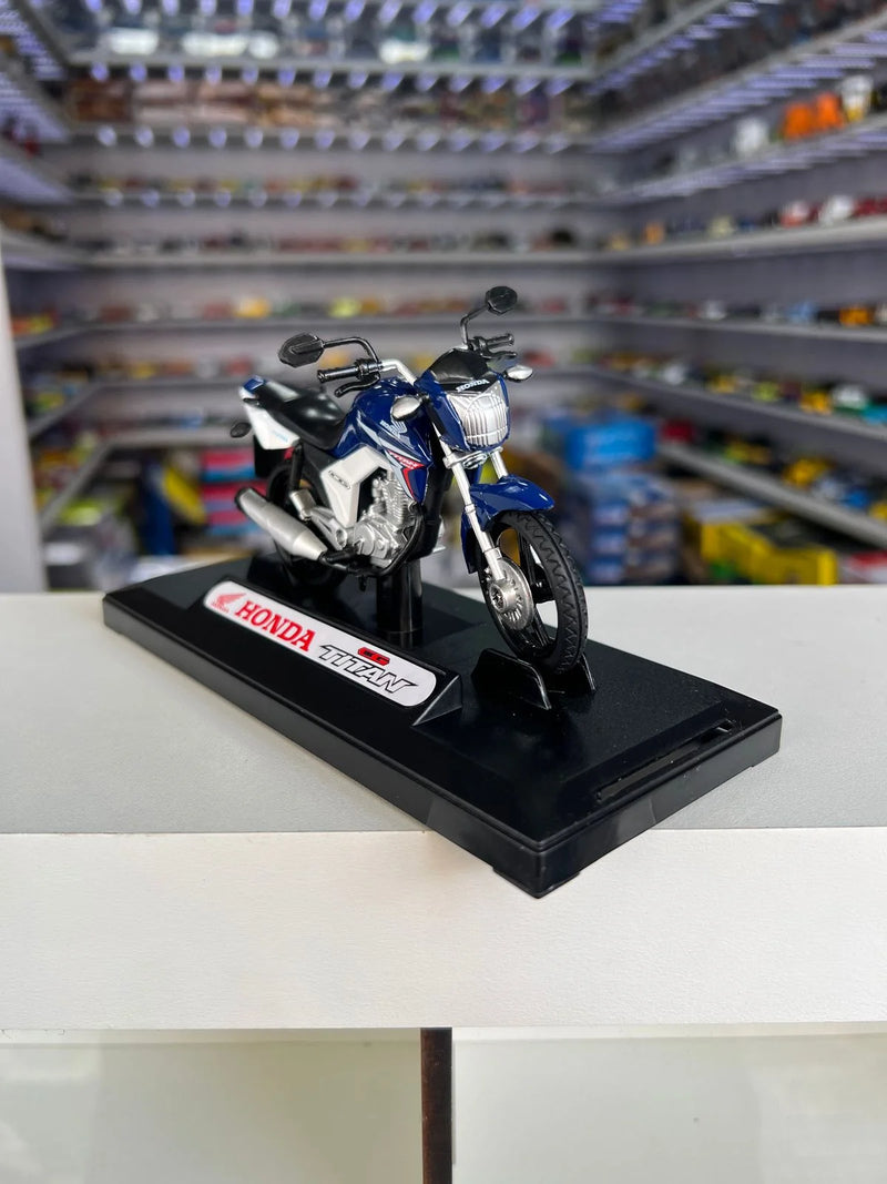 Moto Honda CG Titan 150 (2014) - Azul - California Toys
