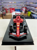 Fórmula 1 Ferrari SF24 Charles Leclerc 2024 c/ Display e Piloto